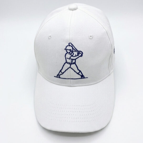 White Baseball Sports Cap